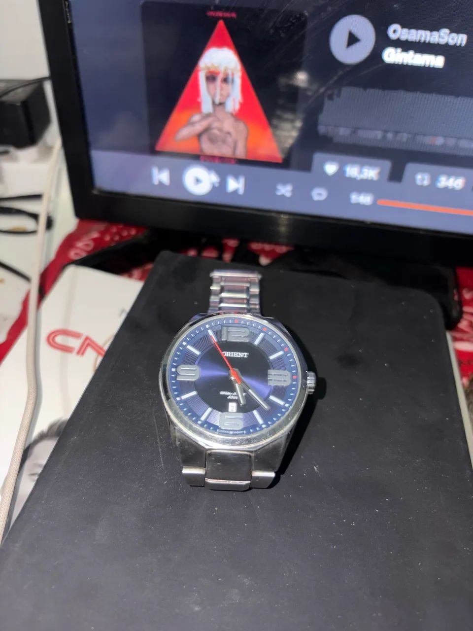 Orient MBSS1380 D2SX Azul/Prata - Foto 2