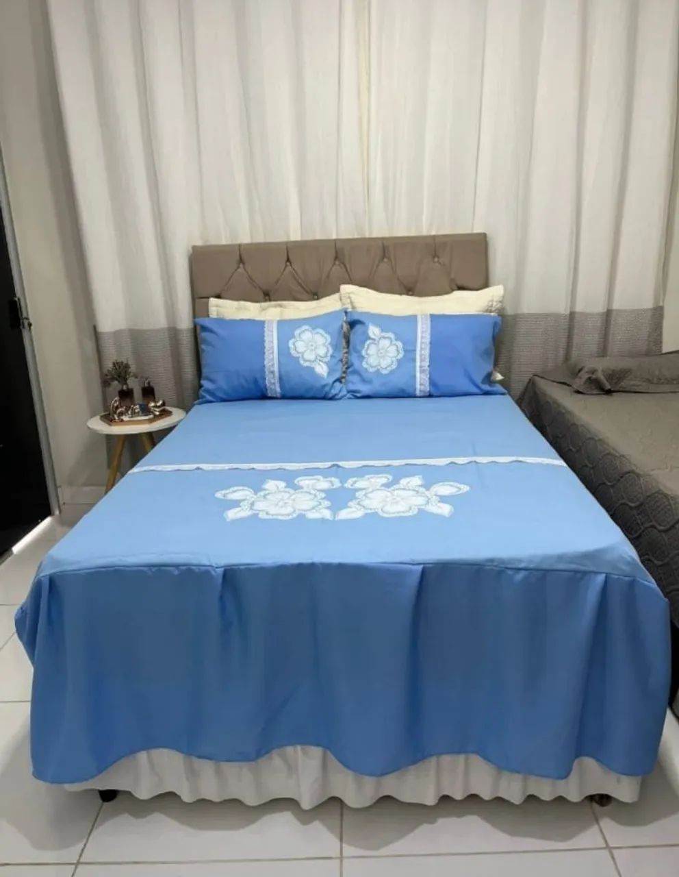Colcha de Brim Clássica algodão  - Foto 3