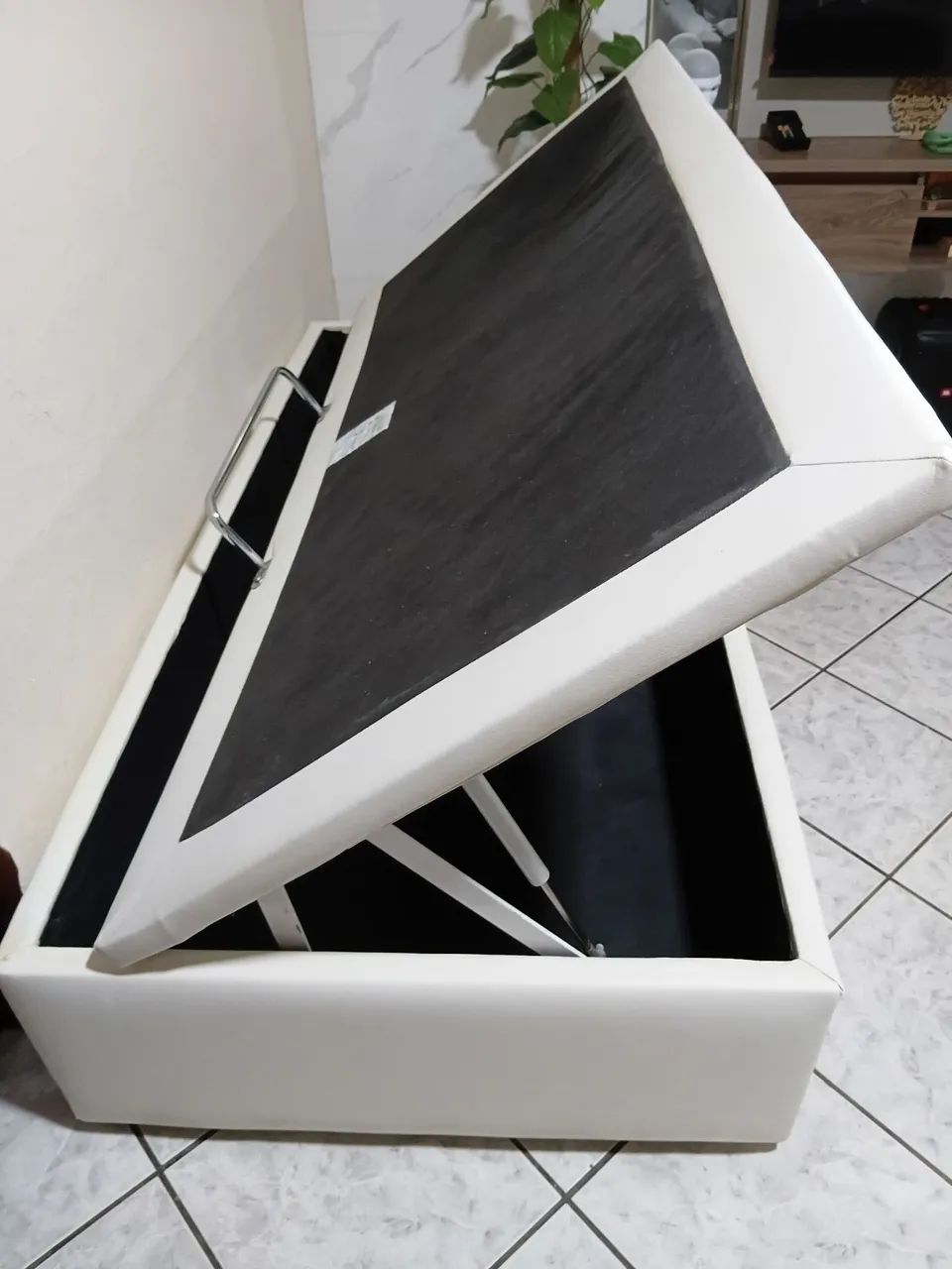 Cama baú solteiro ortobom