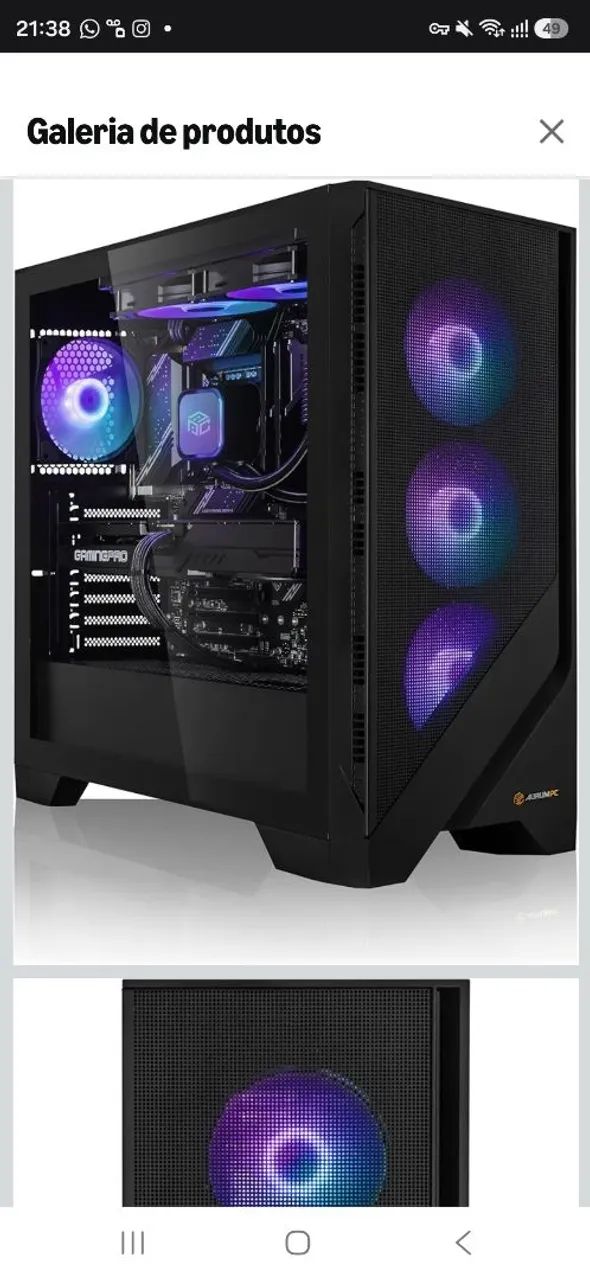 Pc Gamer Amd Ryzen 9 9950X3D, Rtx 5080, 64 gb ram e SSD 2TB  - Foto 3
