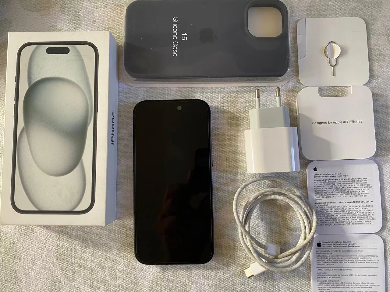 iPhone 15 256gb garantia até 21/08/26 - Celulares e Smartphones