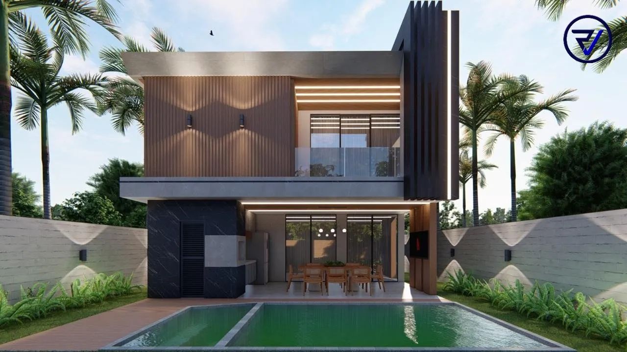 Conceito e Elegância: Residência Duplex no Terras - Foto 5