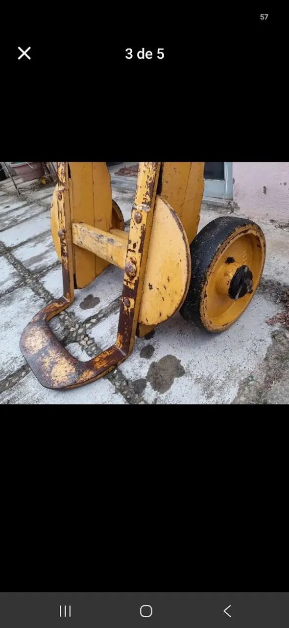 Carrinho para carga pesada  - Foto 4