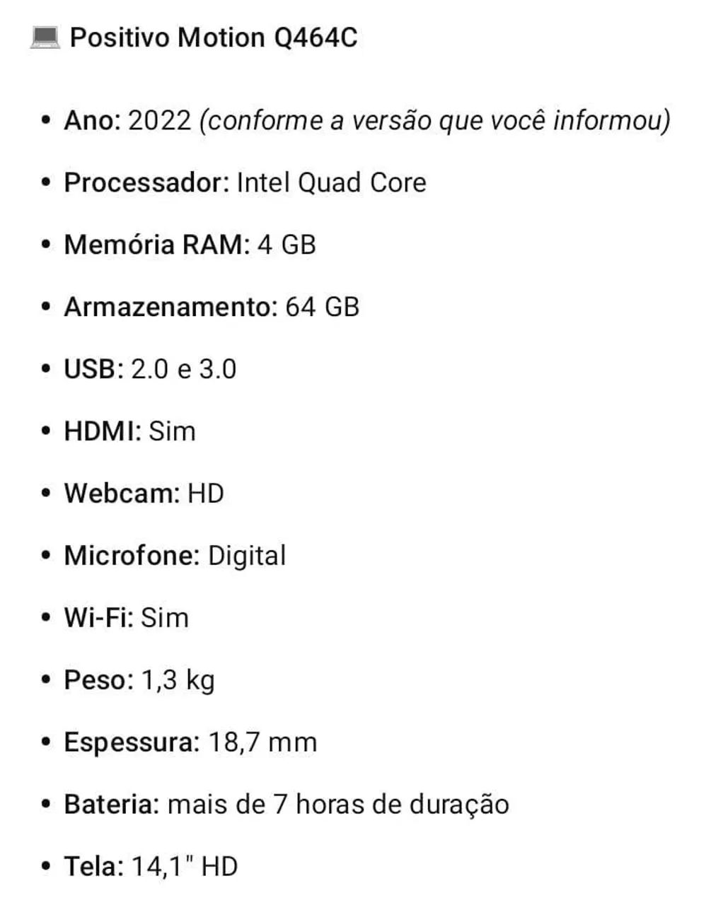 NOTEBOOK POSITIVO MOTION  - Foto 4