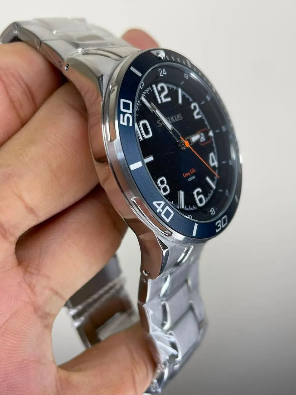 Relógio Séculus tamanho 46mm com brinde  - Foto 4