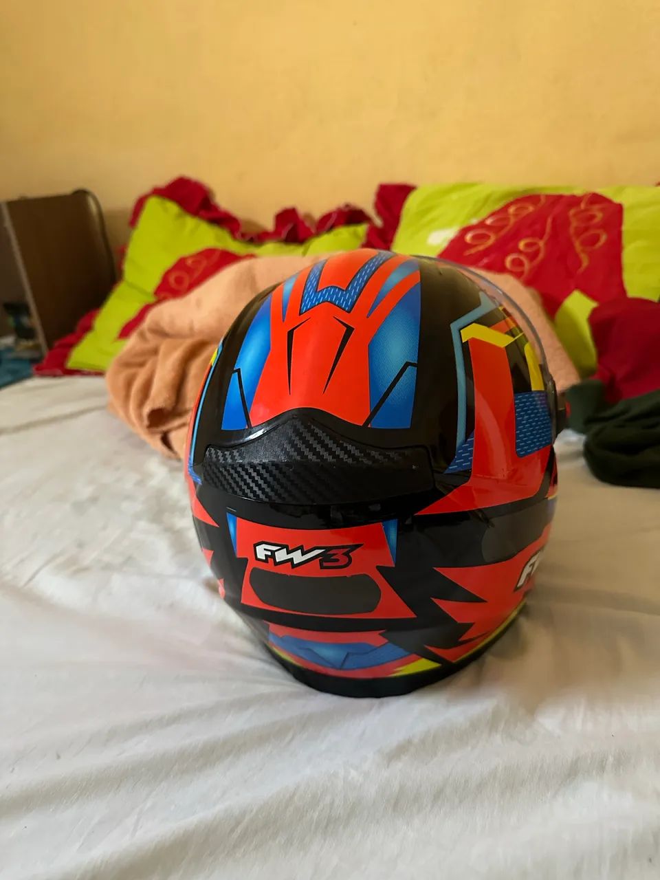CAPACETE FW3 COM INTERCOMUNICADOR  - Foto 5
