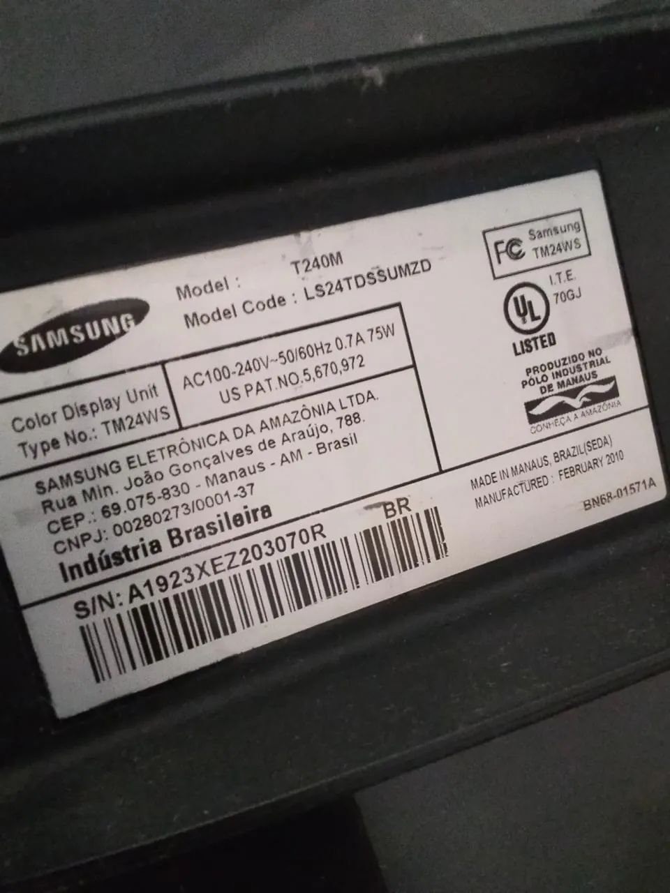Monitor Samsung 24 pol - Foto 2