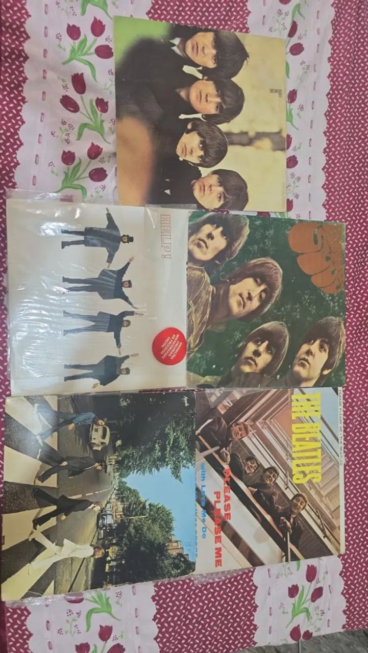 Coleção disco de vinil Beatles originais e conservados 