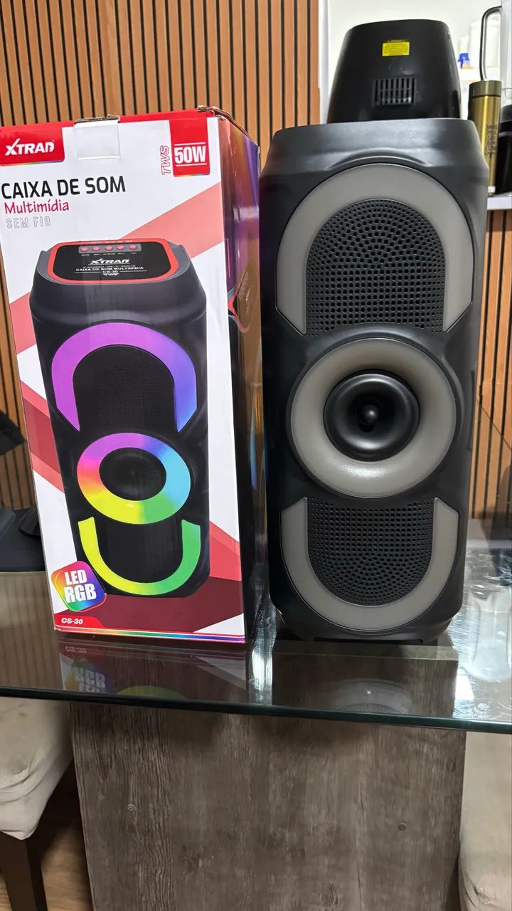 Caixa de som portátil 50W - Foto 5
