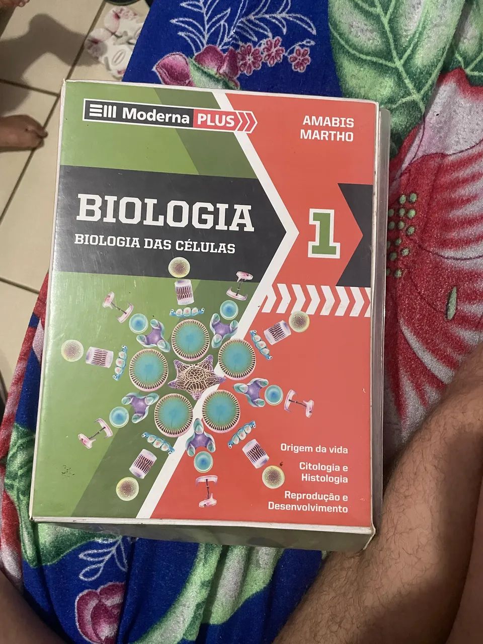 kit Moderna Plus - Biologia 1 - Amabis e Martho | perfeito estado