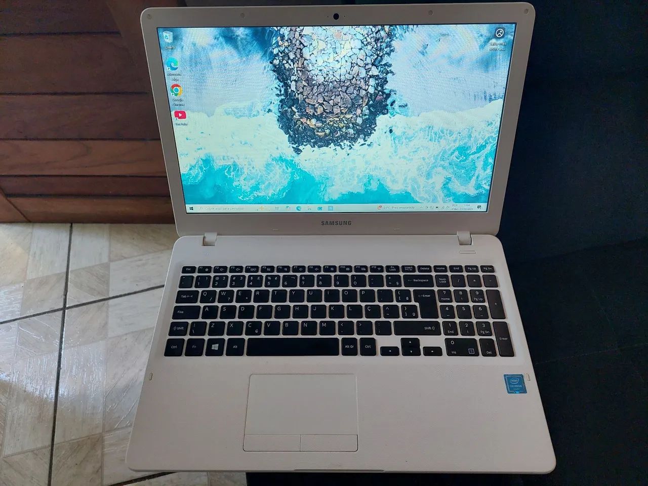Notebook Samsung branco Tela 15.6 - Foto 4