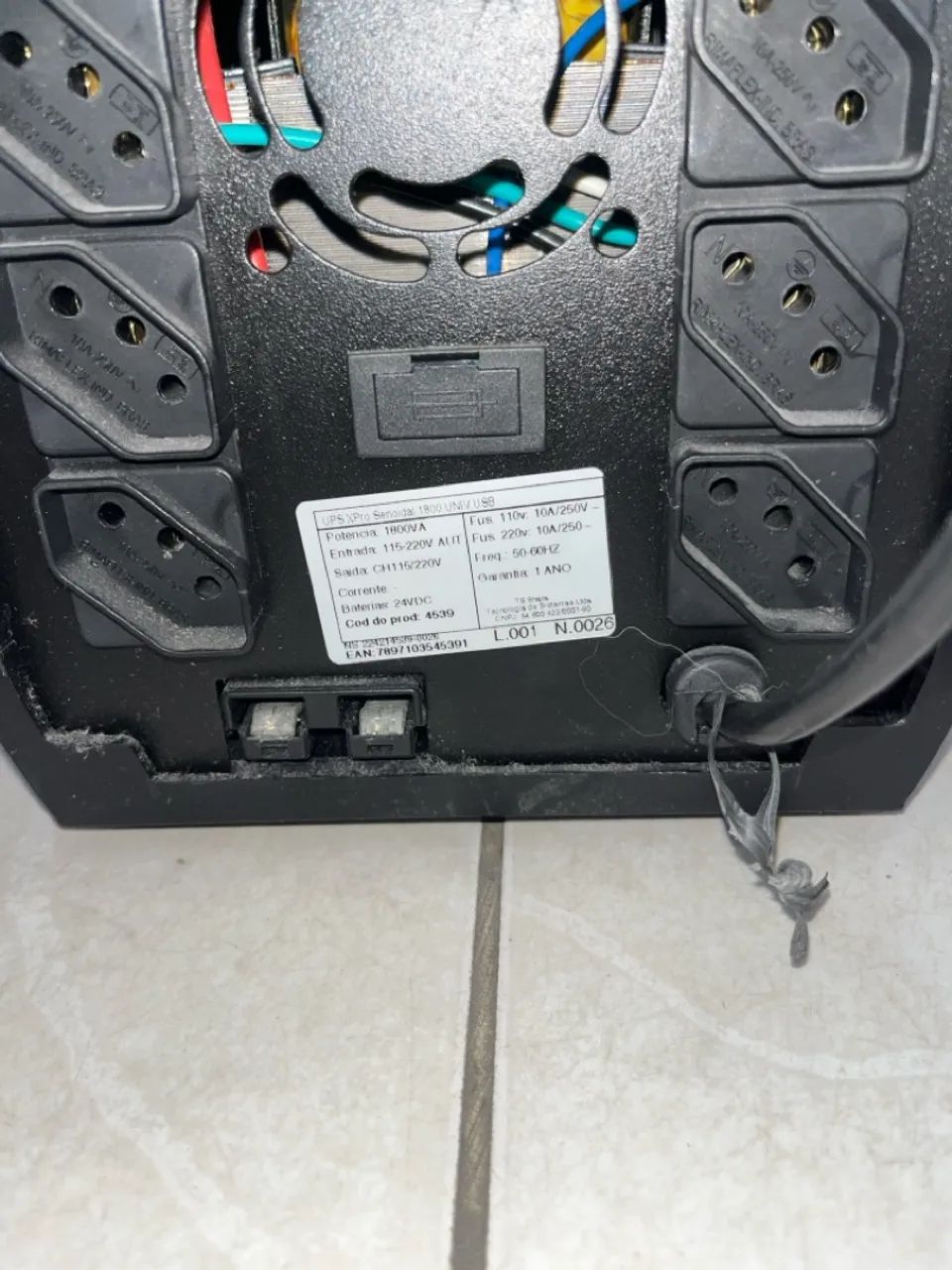  Nobreak TS Shara e estabilizador SMS - Foto 4