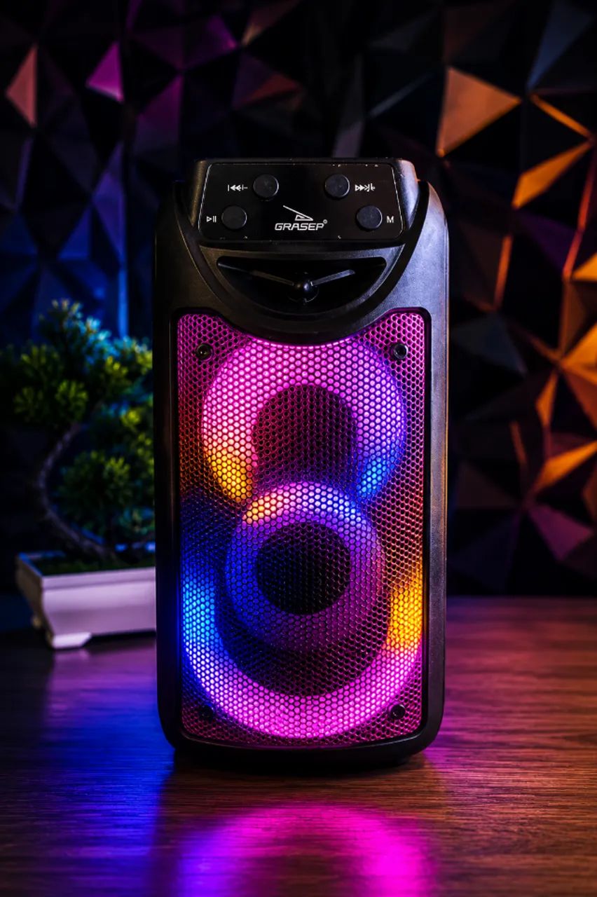 Caixa de som portátil Bluetooth