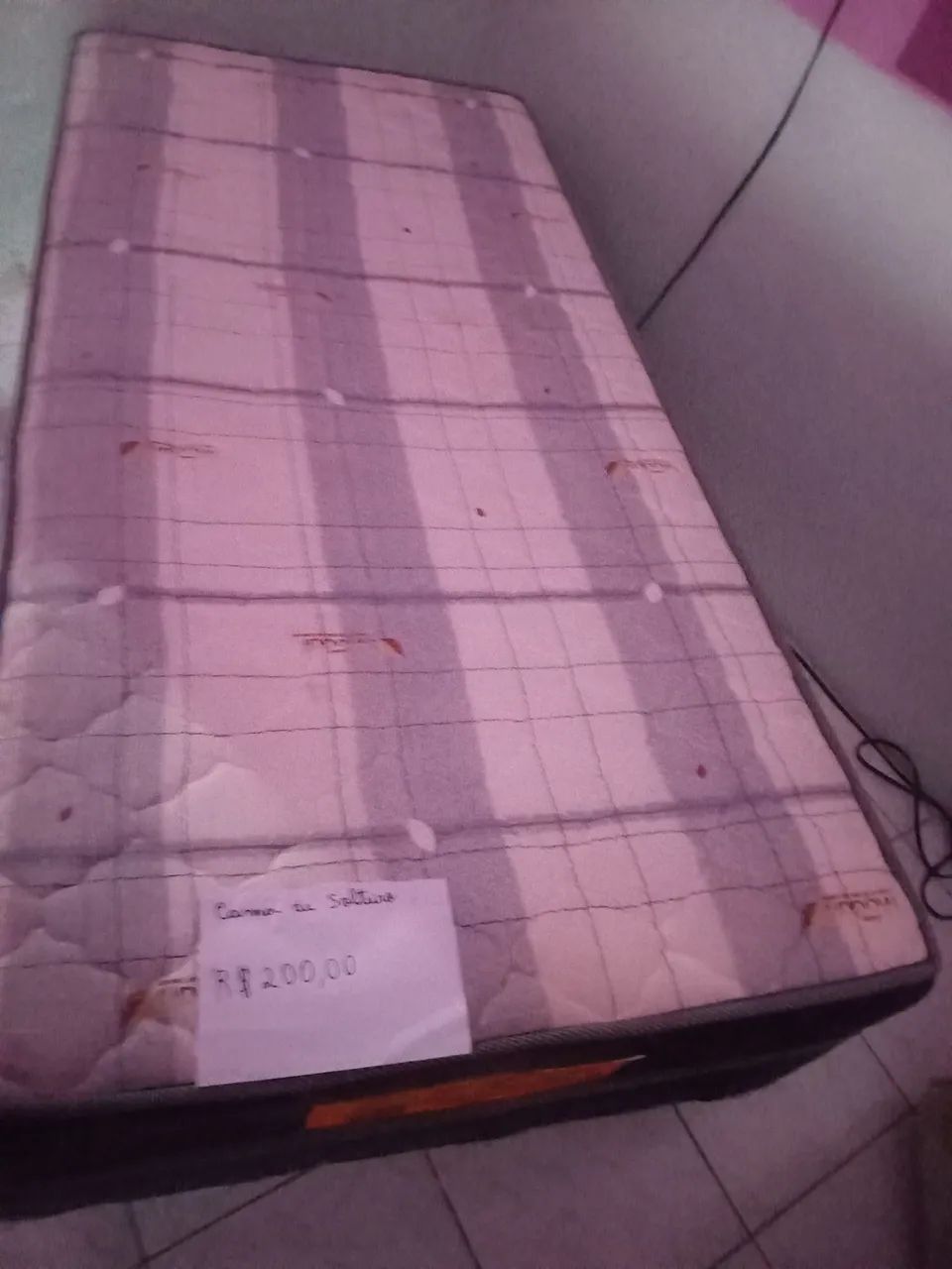 Vendo cama box de solteiro  - Foto 2