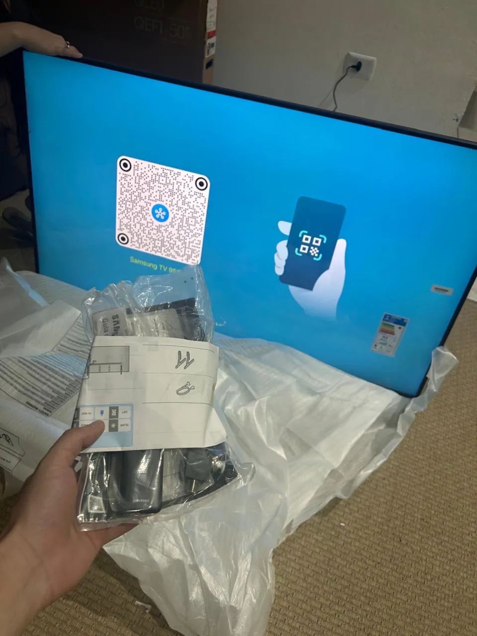 Tv samsung Q Led 50 polegadas nova - Foto 3