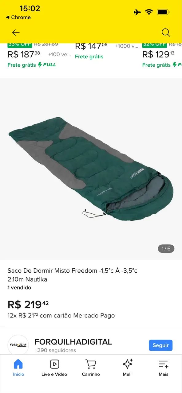 Saco de dormir - Foto 3