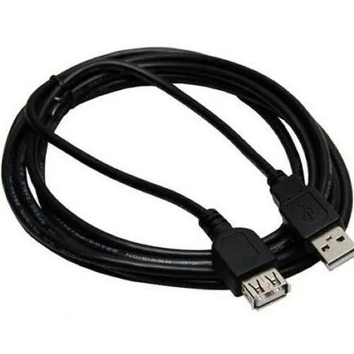 Cabo Extensor Usb M X F 5,00 Mts Com Filtros Preto - Foto 2