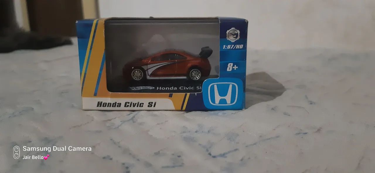 Hot wheels honda civic si vermelho 