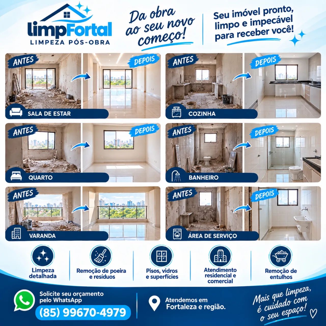 LIMPEZA PÓS-OBRA | LimpFortal