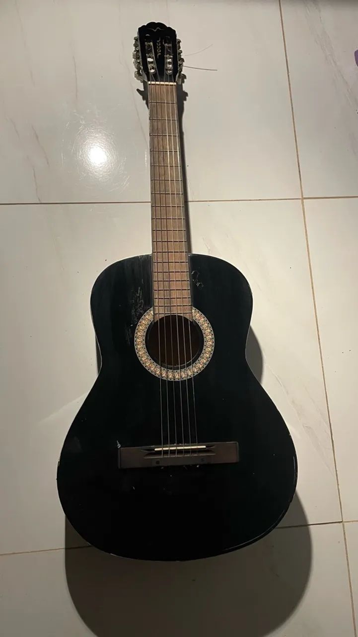 violão preto Vogga - Foto 4