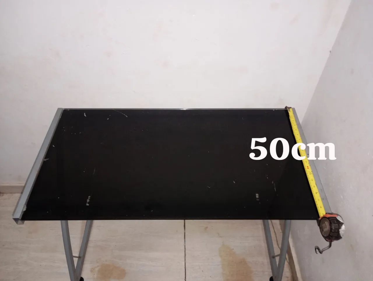 MESA DE VIDRO COM ALUMÍNIO  - Foto 4