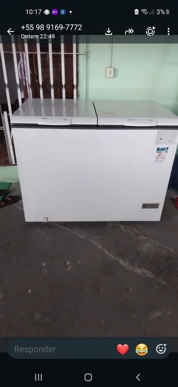  Vendi si este freezer Cônsul em Otimo estado