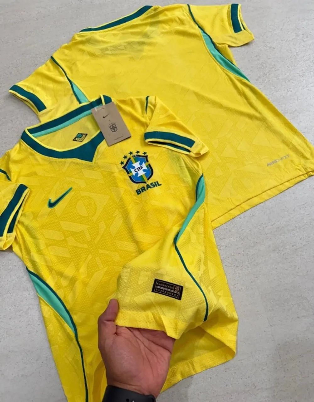 Camisa Brasil Amarela.  - Foto 4