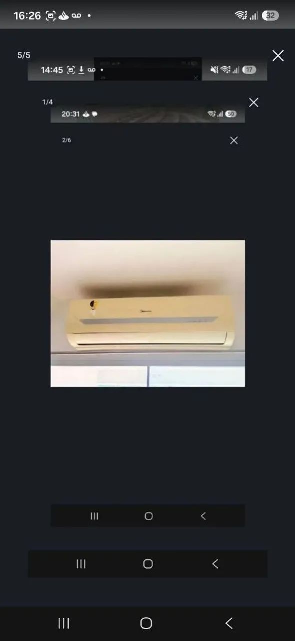 Ar split midea 22.000 btus. 220v - Foto 2