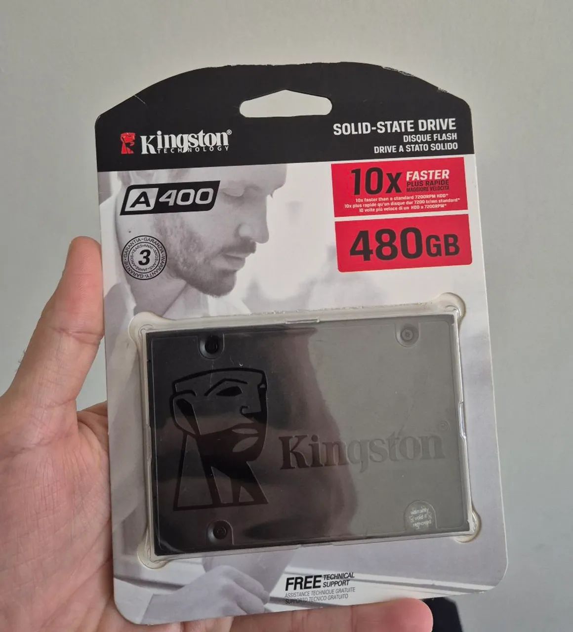 SSD Kingston 480GB Lacrado 