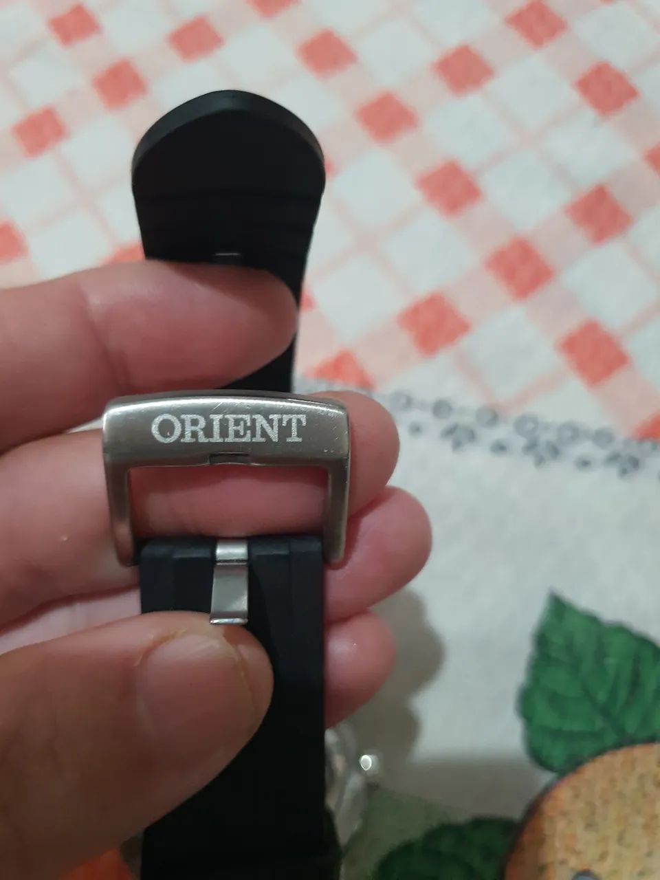 Orient automatico 300 metros funcionando normalmente todo em aço inox original  - Foto 5