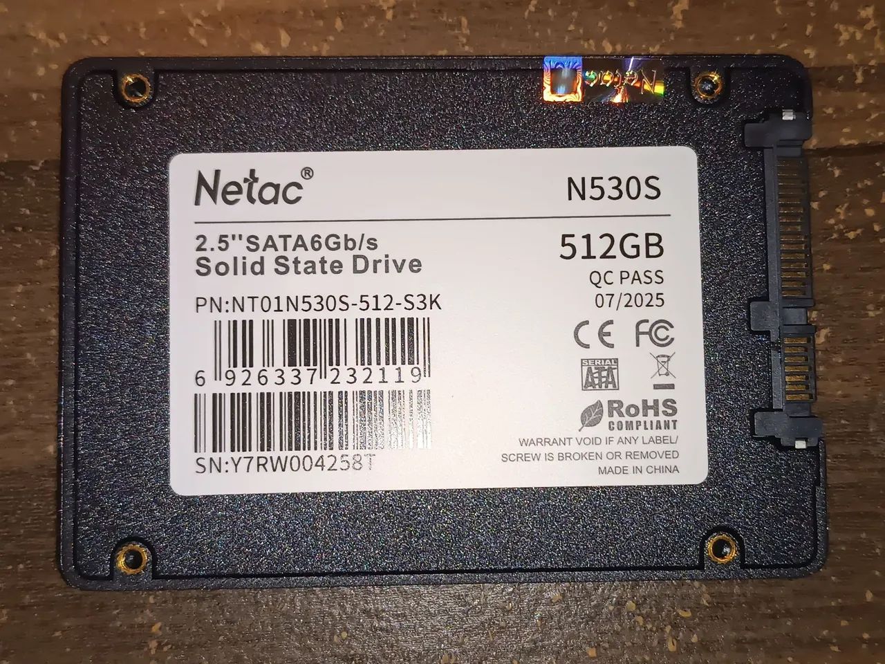 SSD Netac 512GB405755295559198722