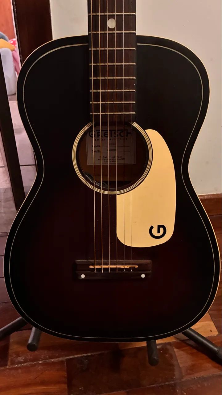 Violão Gretsch Jim Dandy Parlor Aço Elétrico 