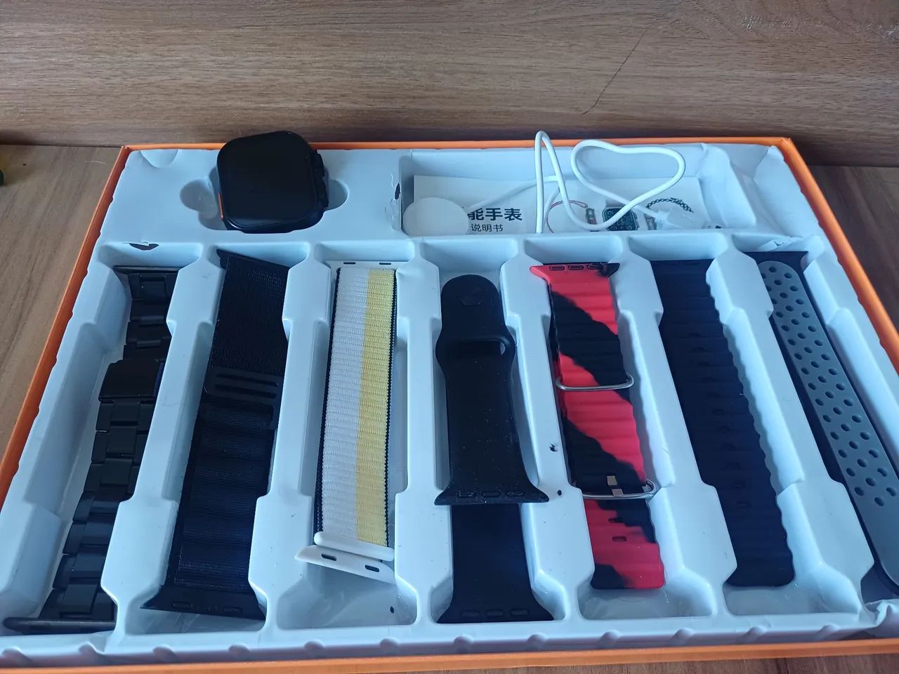 Smartwatch ultra com pulseira Extra  - Foto 3