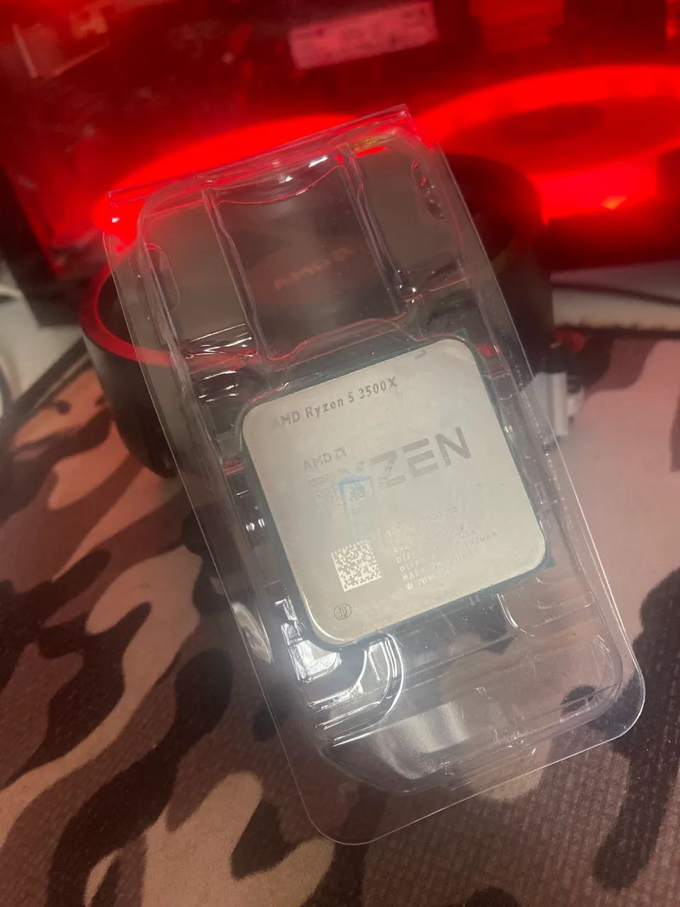 Processador Ryzen 3500x com cooler amd