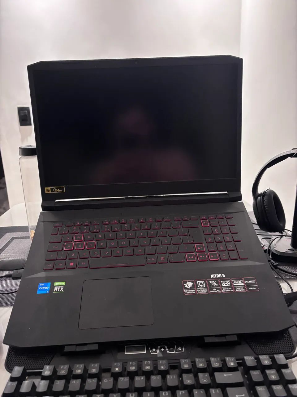 Notebook Gamer Acer Nitro 5 Intel Core i5, 16GB, 1Tb SSD, RTX 3050, 17.3 Polegadas. - Foto 2