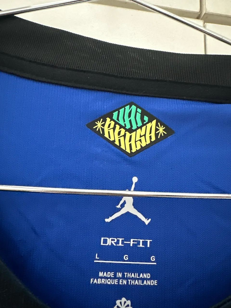Camisa Brasil Azul G - Foto 2