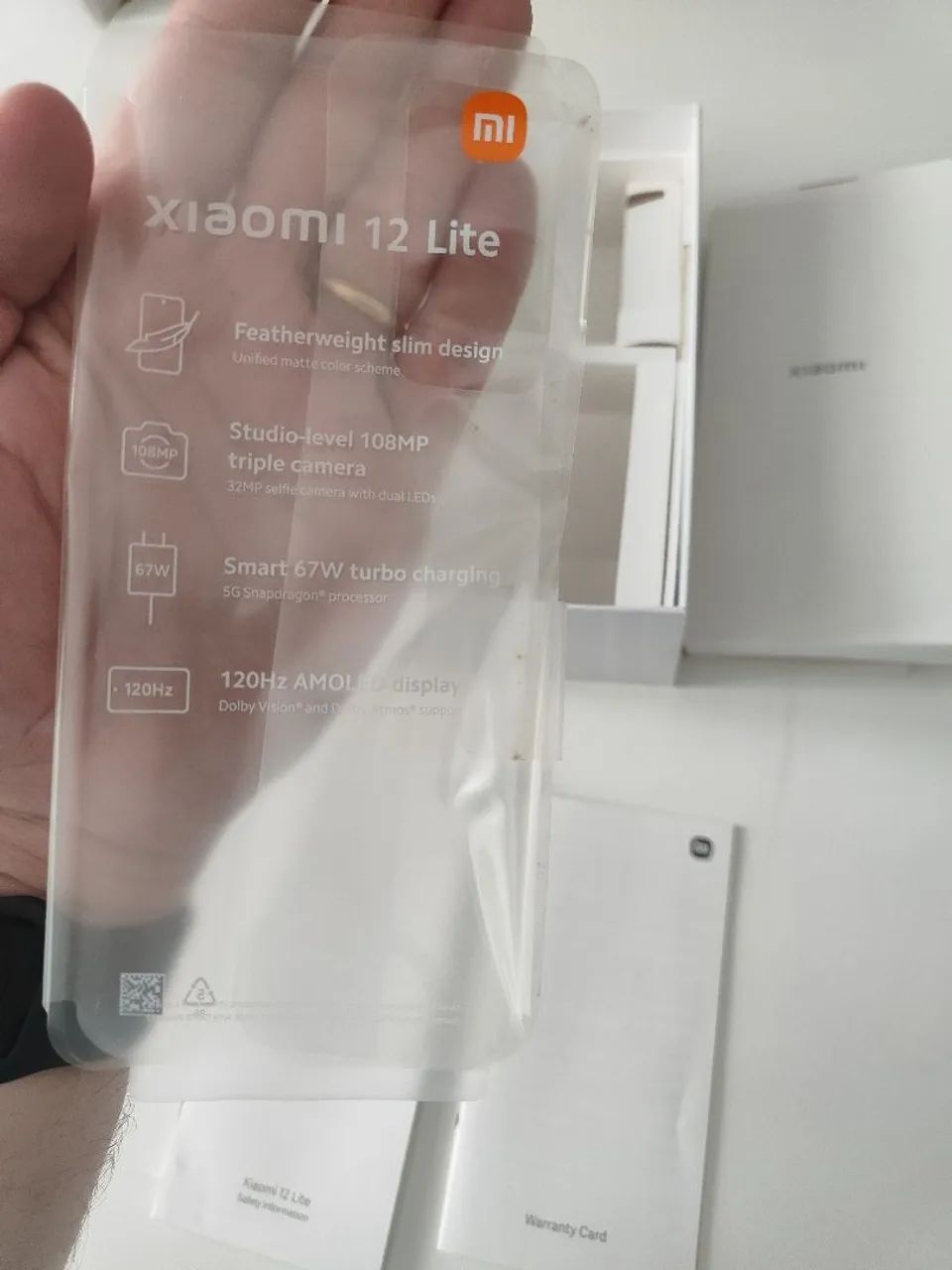 Caixa vazia xiomi Mi12 Lite - Foto 2