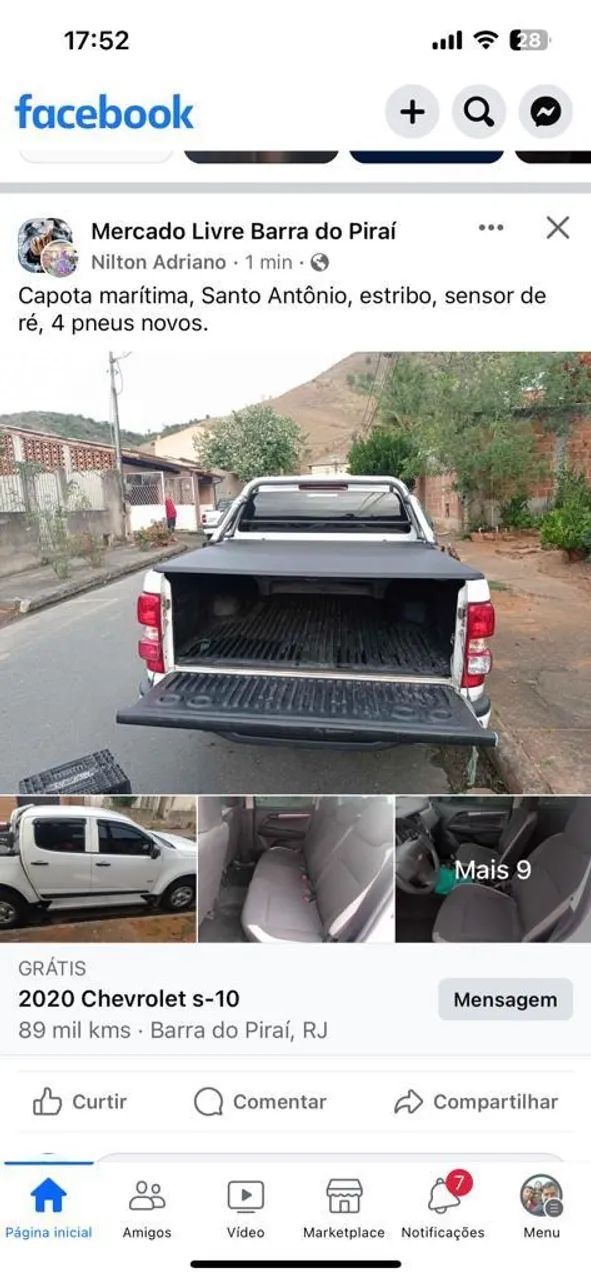 Chevrolet S10 CD 4X4 2.8 TDI 2020