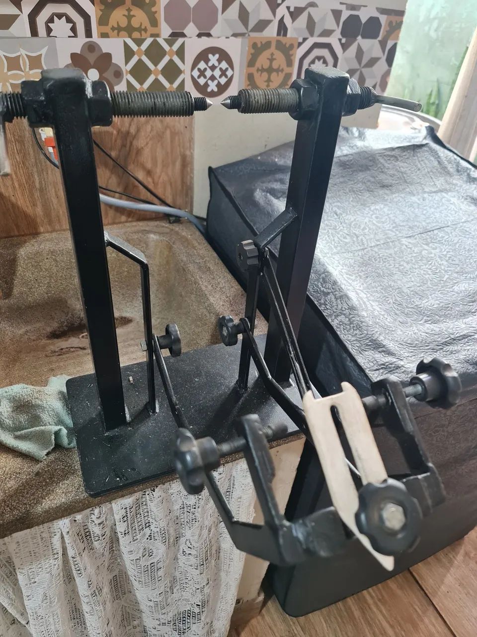 alinhador  rodas   moto e bicicleta  - Foto 3