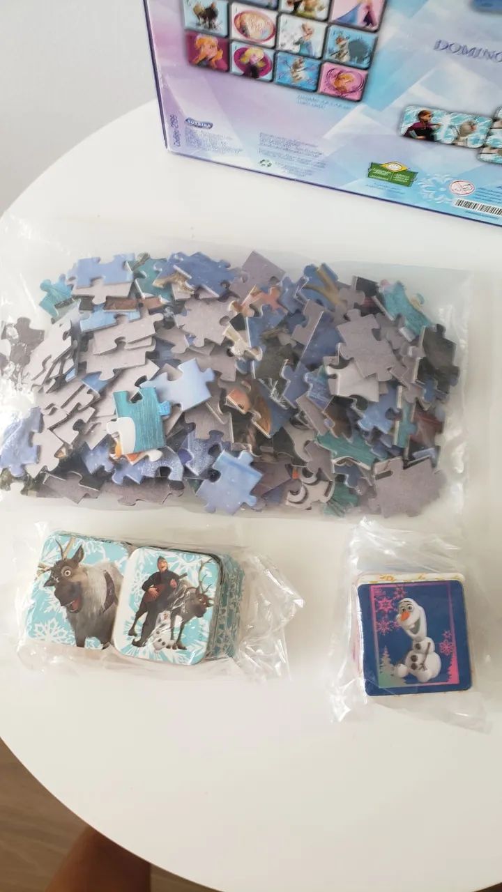 Quebra cabeça Disney Frozen - Super Kit - Foto 4