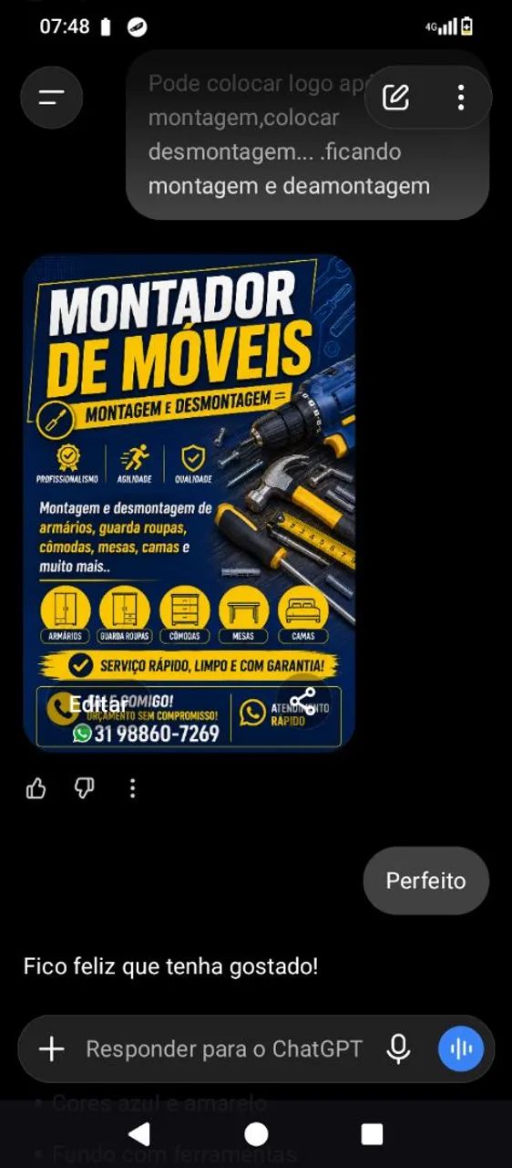 Montador de móveis 