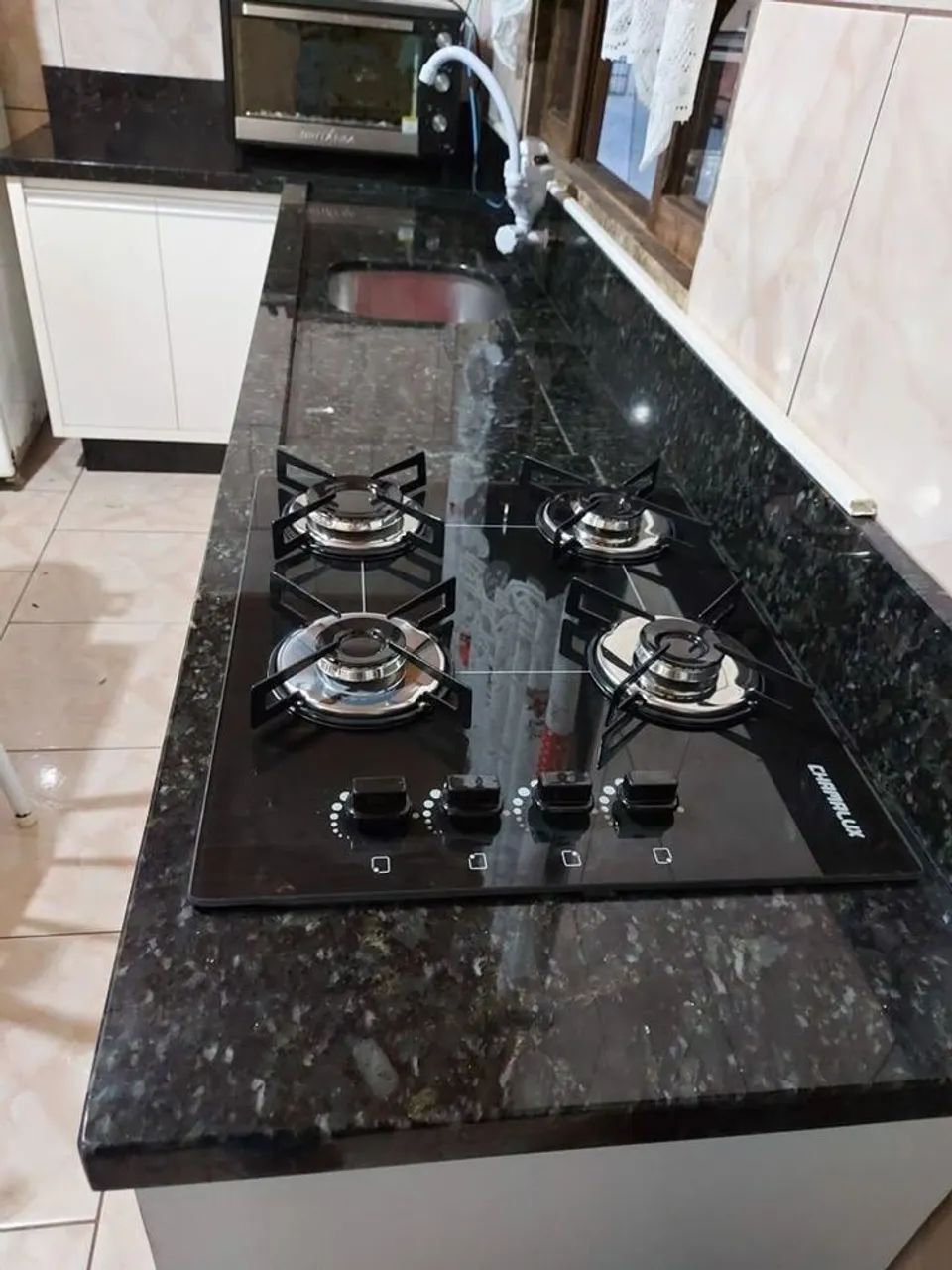Pia sob medida granito
