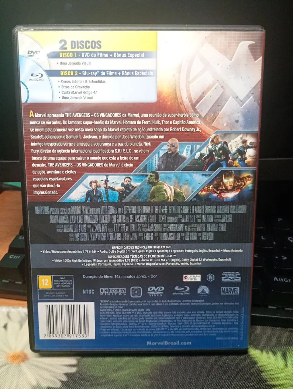 DVD Os Vingadores  - Foto 2