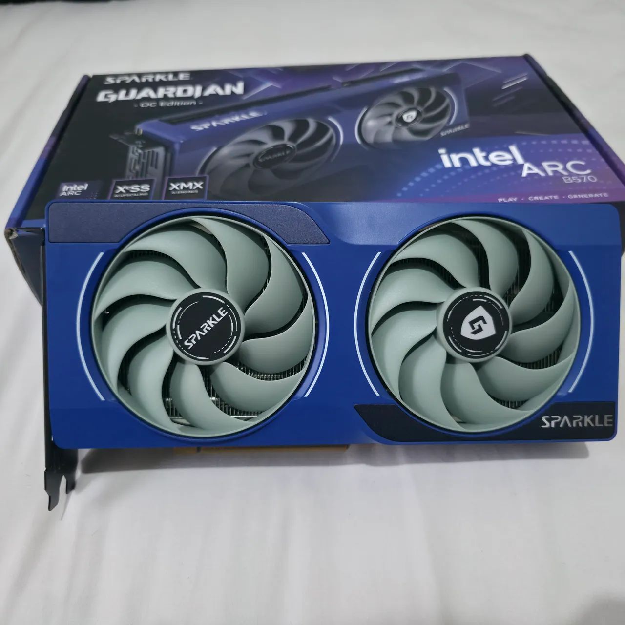 10GB Arc B570 OC Guardian Sparkle Placa de Vídeo
