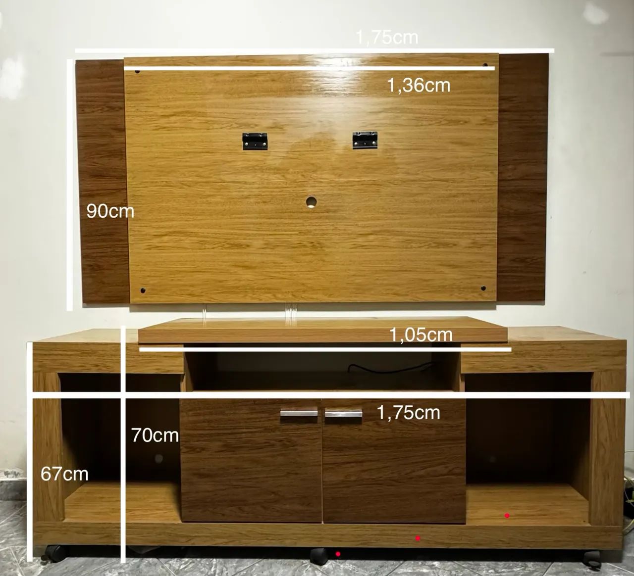 Rack e painel para tv  - Foto 5