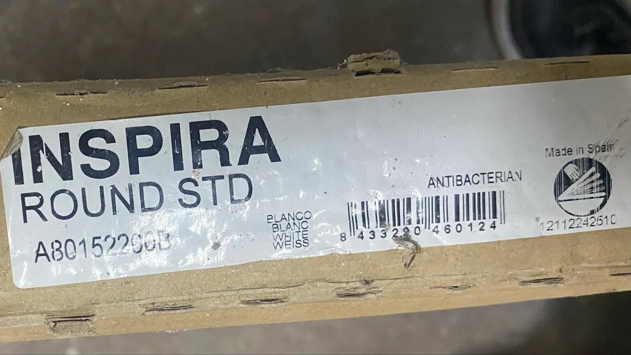 Assento Roca Inspira Round Branco A *B
