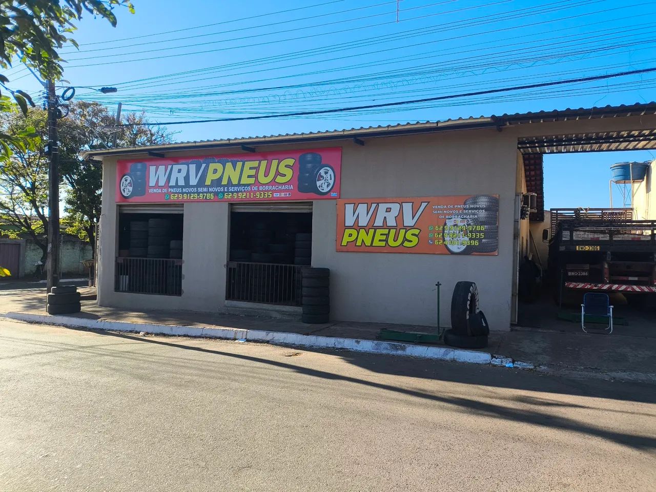 Vende-se uma loja de pneus com borracharia completa 90mil resis
