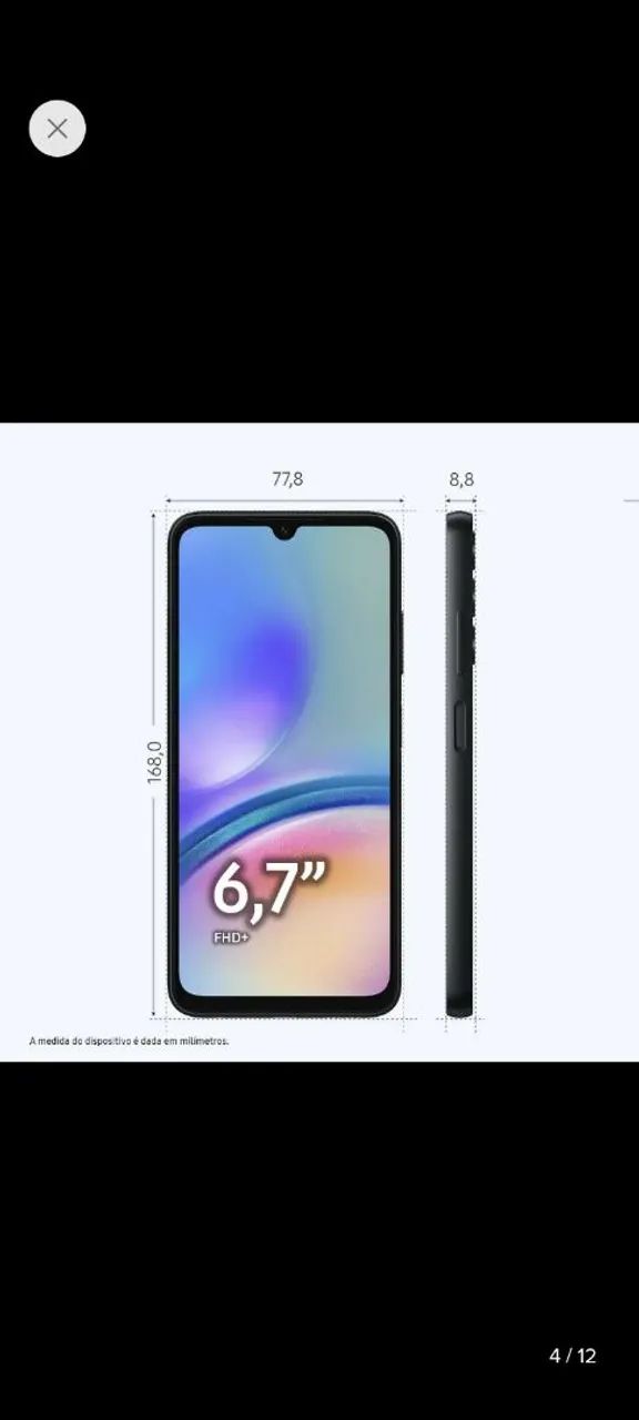 A05S (128 G)  R$ 600 para vender logo