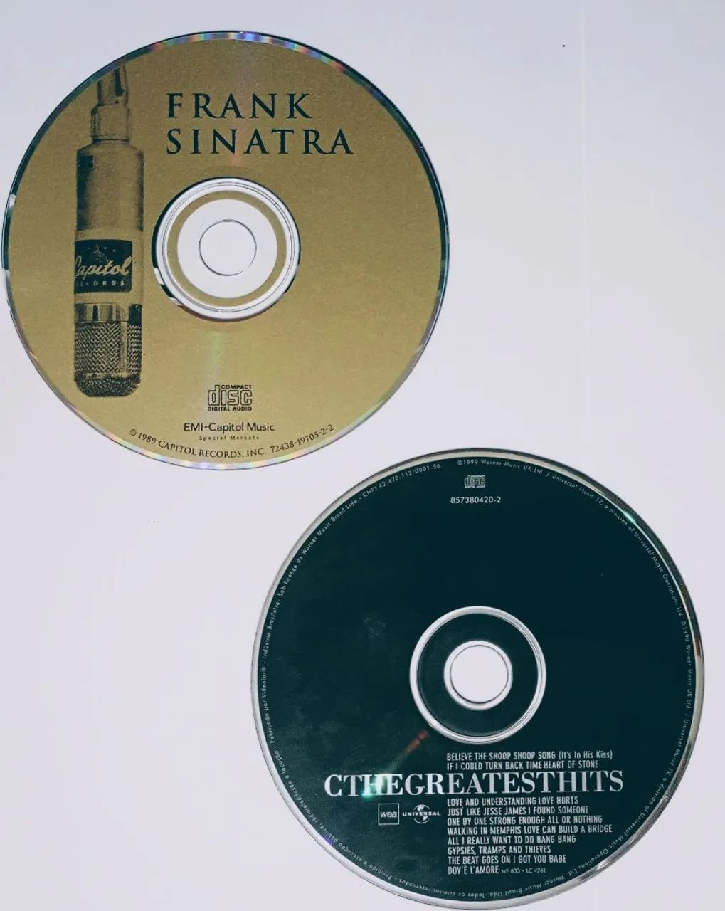 Lote 8 CD's originais avulsos e 1 completo! - Foto 2