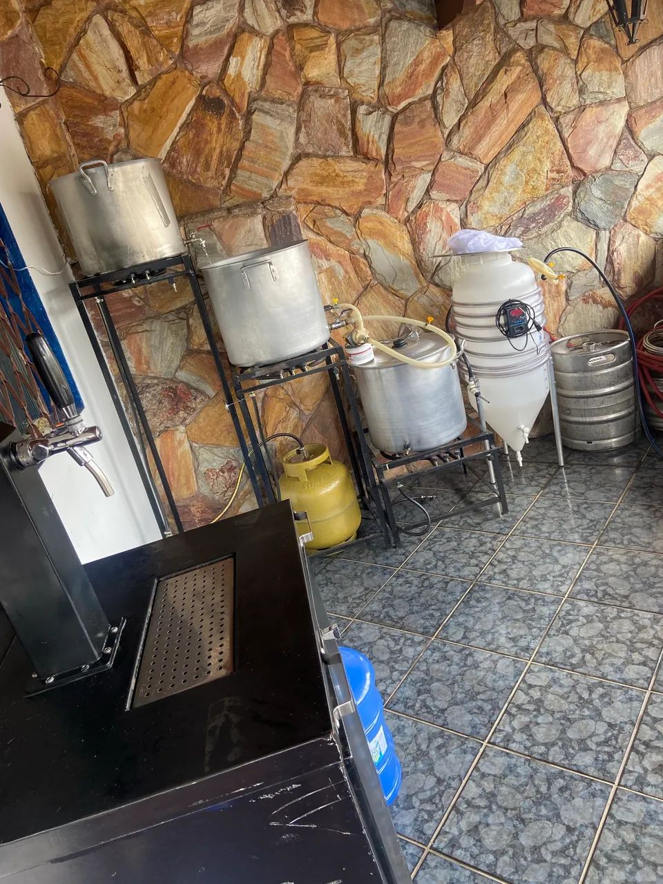 Cozinha tribloco, equipamento produção de chopp - Foto 2